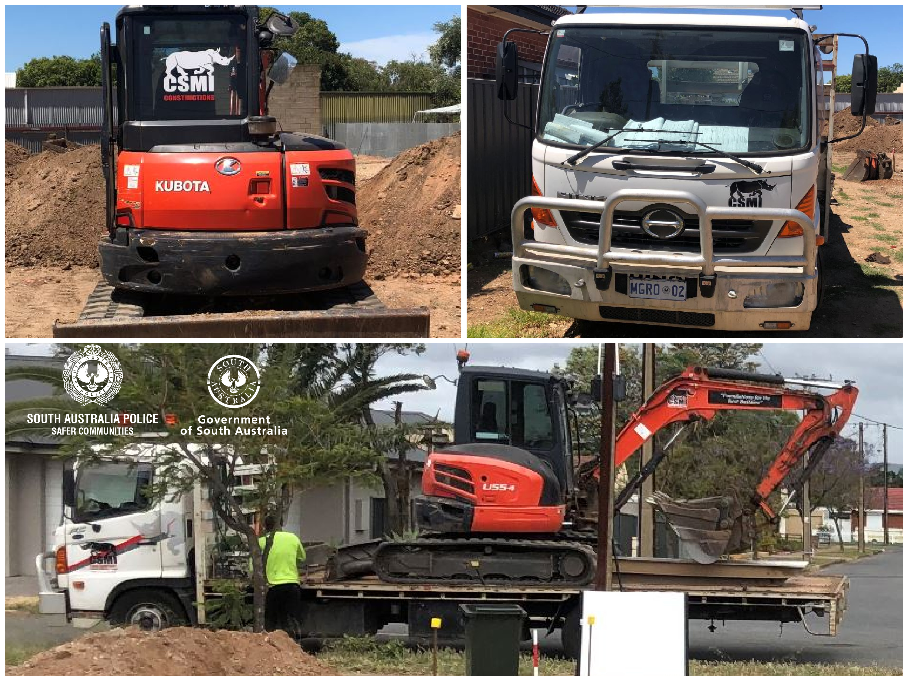 Hindmarsh truck theft