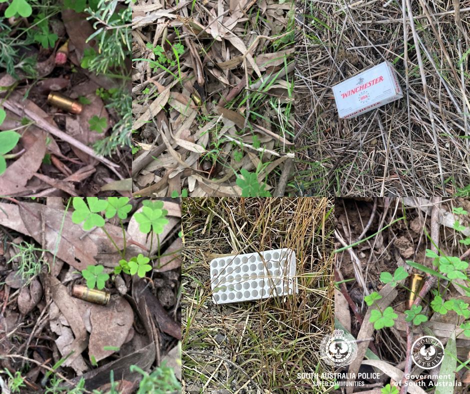 Ammunition and packaging found