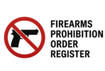Firearms Prohibition Orders