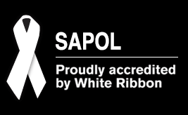 SAPOL proudly accredited by White Ribbon - White Ribbon Workplace