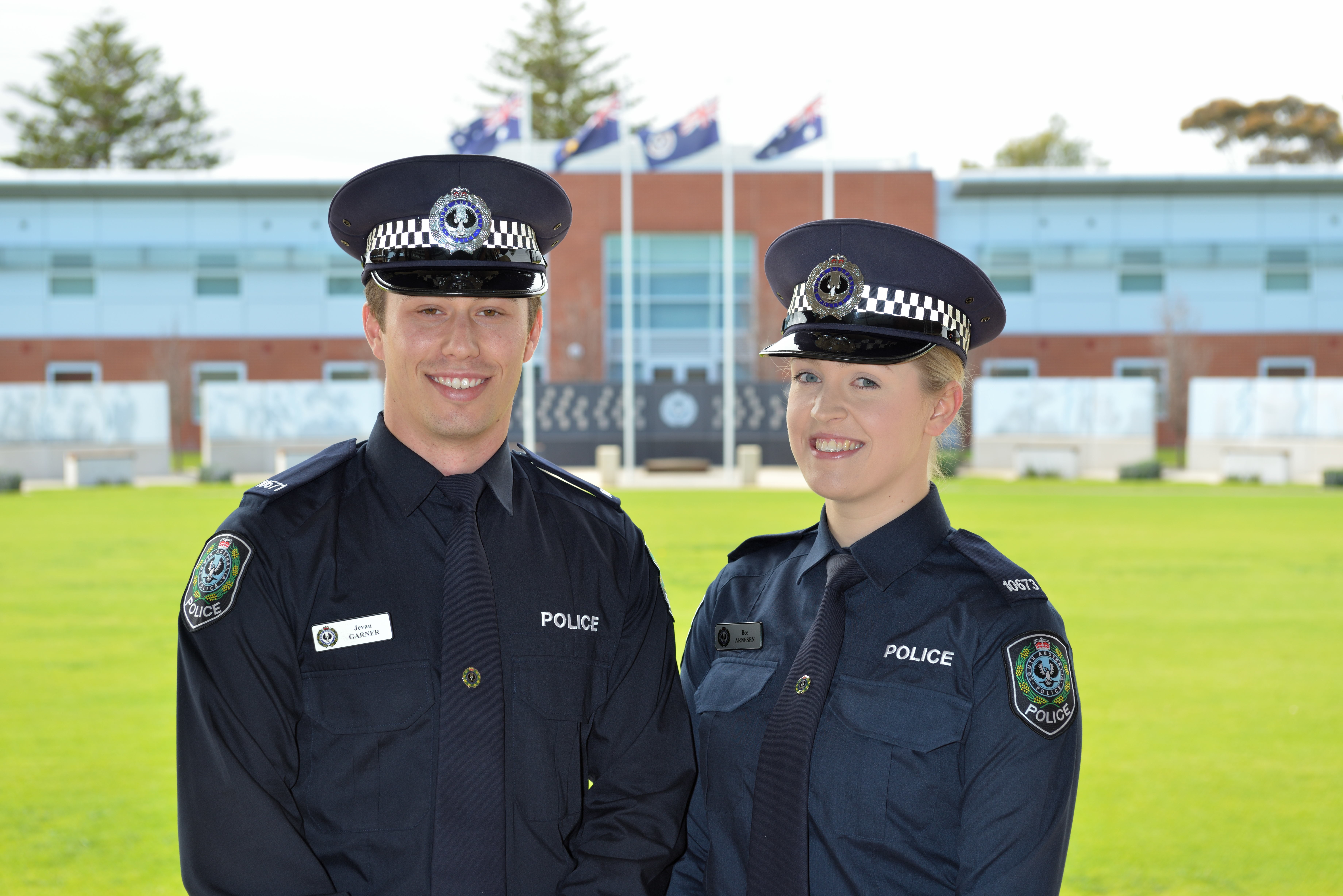 Jevan Garner and Rebecca Arnesen 