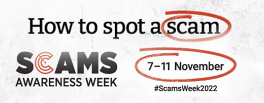 Scams Week banner