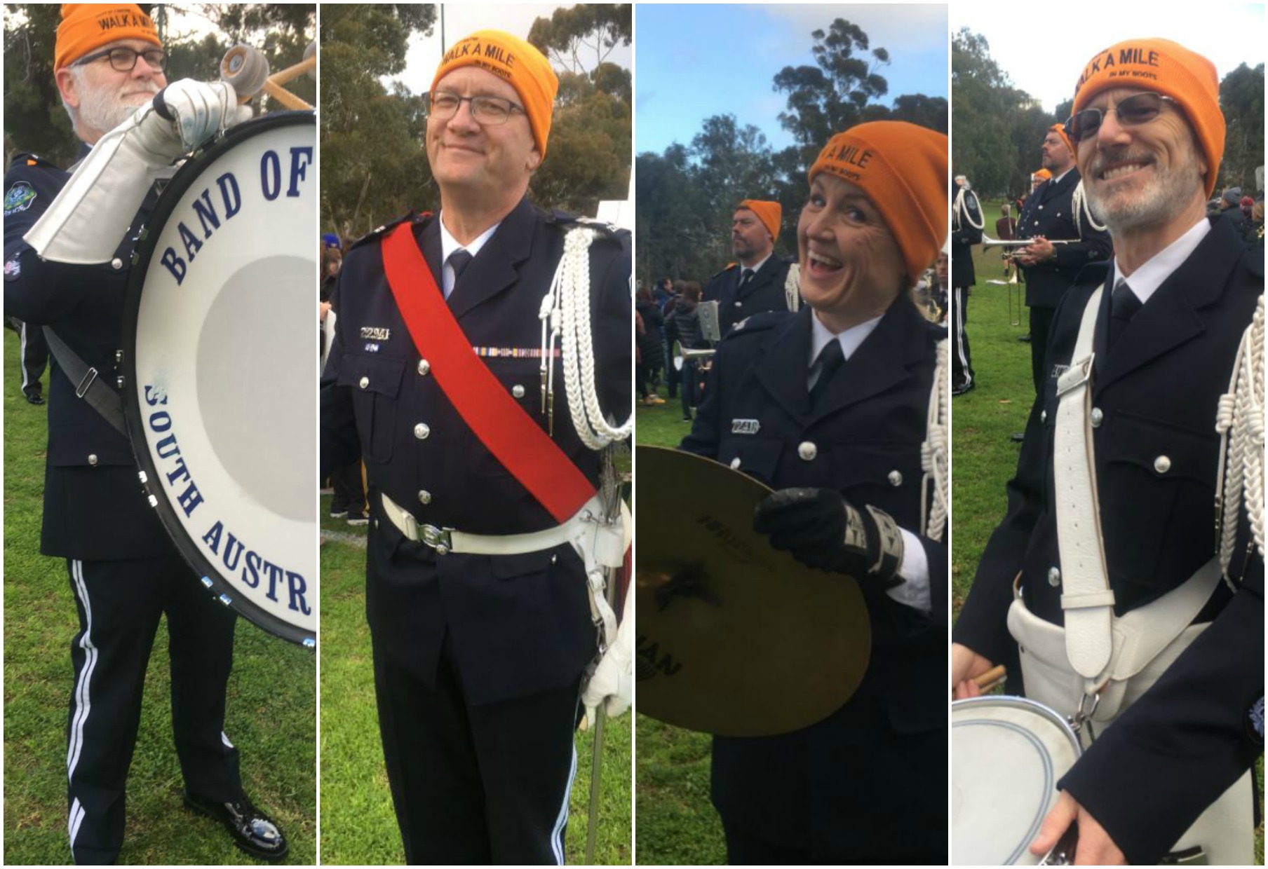 SA Police Band Walk A Mile March