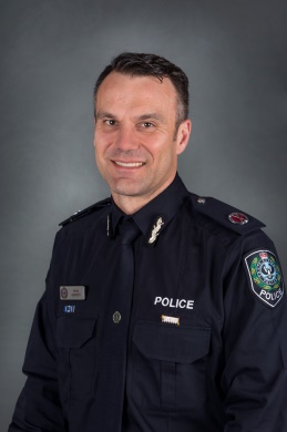 upper torso shot Phil Newitt Assistant Commissioner Governance and Capability Service and Deputy State Controller Police